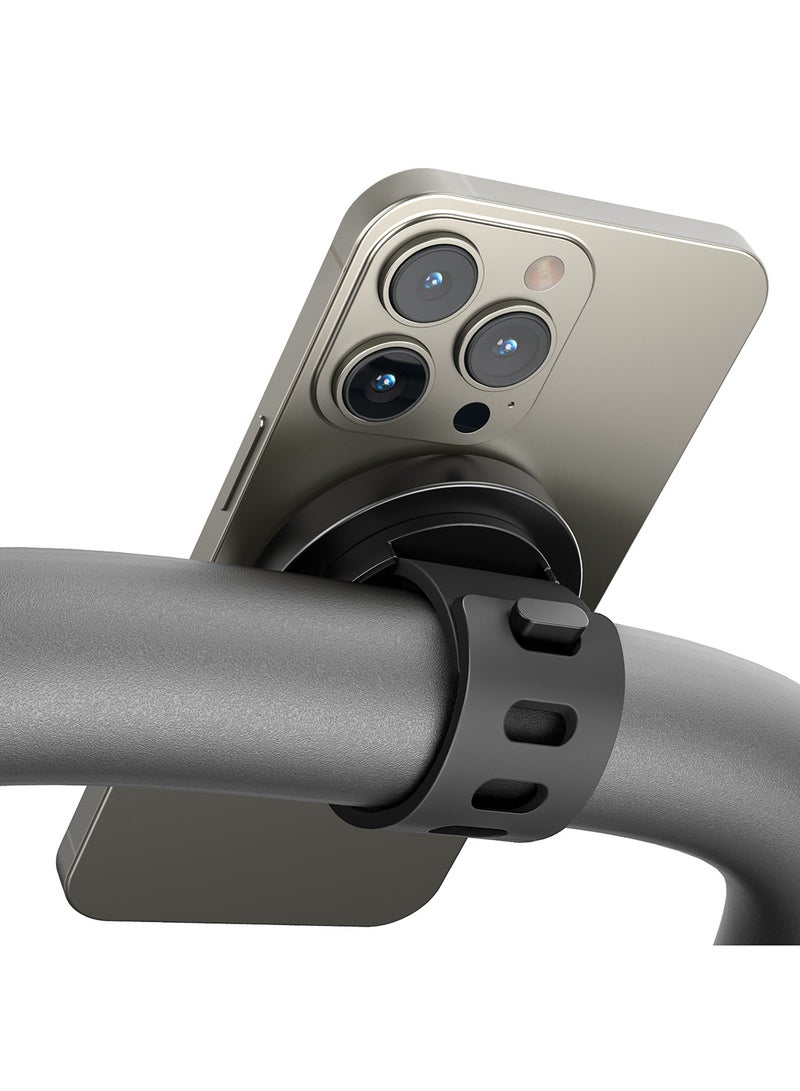 A2C Magsafe Golf Cart Phone Holder, Magnetic Phone Holder with Adjustable Strap for Golf Cart Railing, Portable Golf Cart Accessories, Compatible with EZGO/Club Car/Yamaha - Image 4